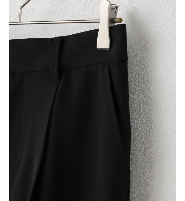 Spick and Span「トロストレッチ1タックパンツ」|スラックス|