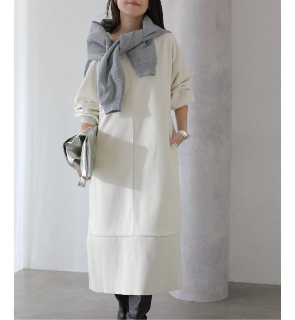  「【洗える】2WAYスエードワンピース」|ワンピース|