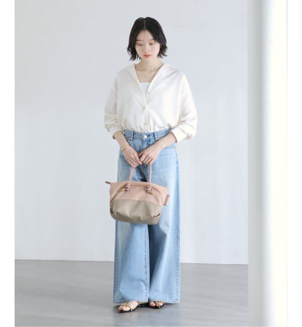  「《WEB限定予約》VIOLAd&rsquo;ORO / ヴィオラドーロ ナイロンコンビトート S」|トートバッグ|