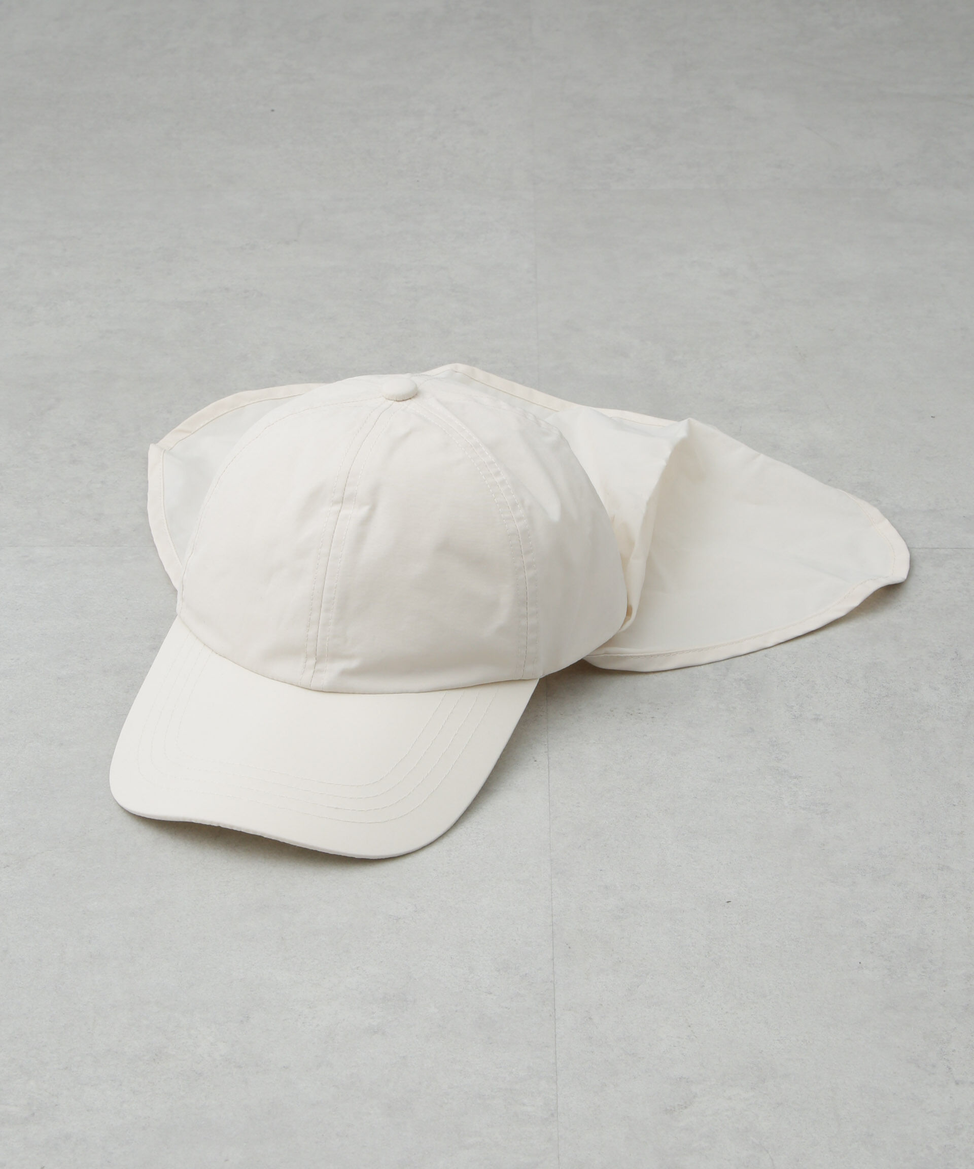 nano･universe「UVカット撥水サンシェードキャップ」|キャップ・キャスケット|