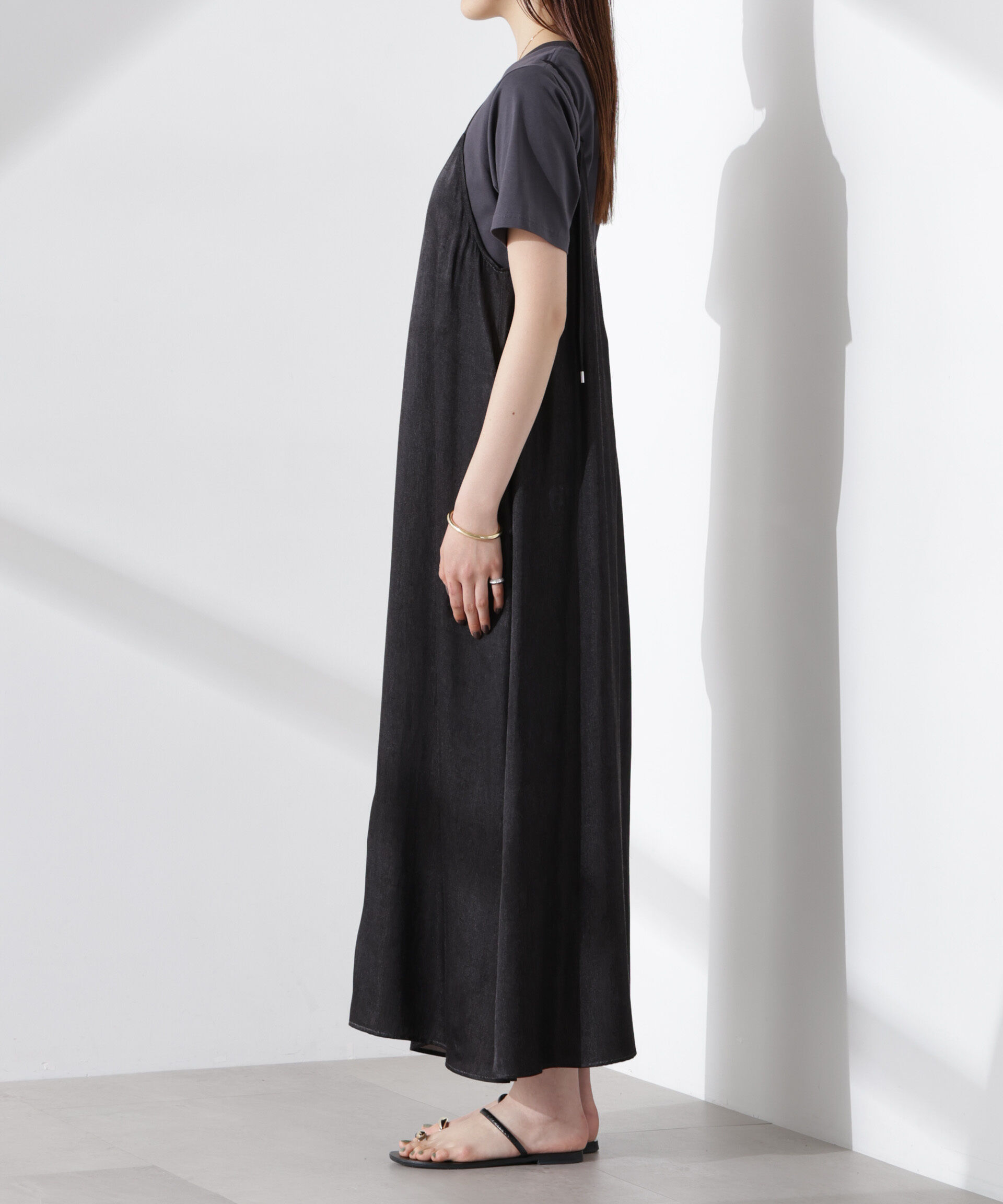 nano･universe「キャミソールフレアワンピース」|ワンピース|