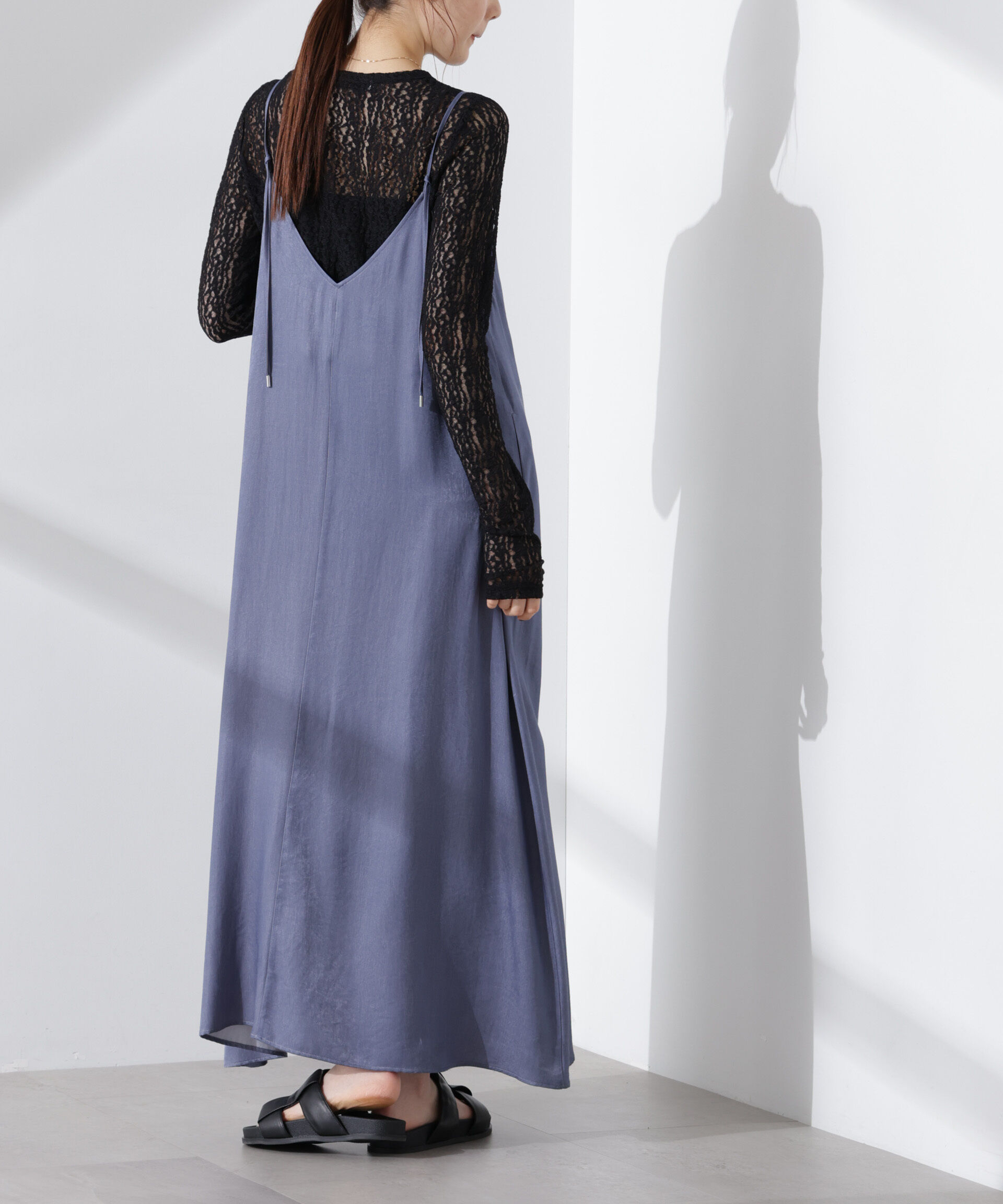 nano･universe「キャミソールフレアワンピース」|ワンピース|