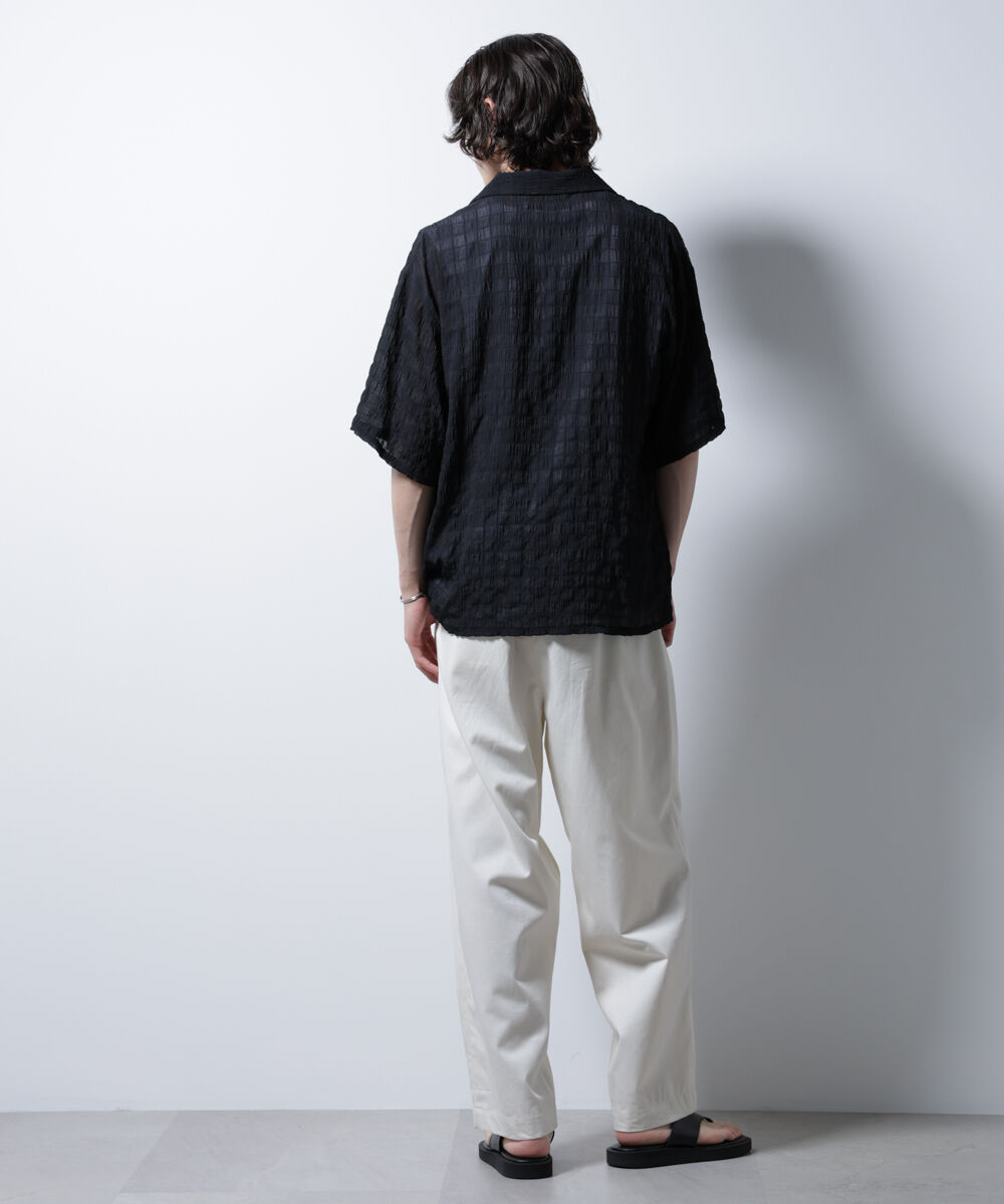 nano･universe「シースルーチェックシャツ」|シャツ・ブラウス|