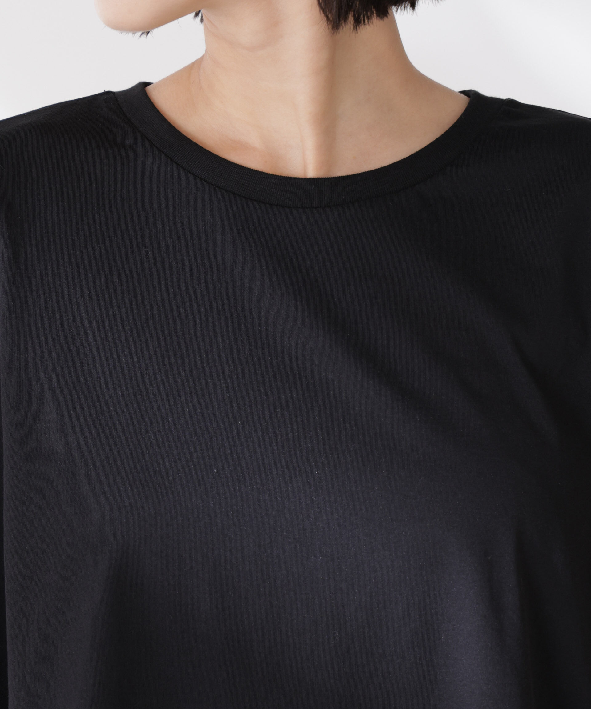 nano･universe「吸水速乾抗菌防臭ドルマンワイドトップス」|Tシャツ・カットソー|