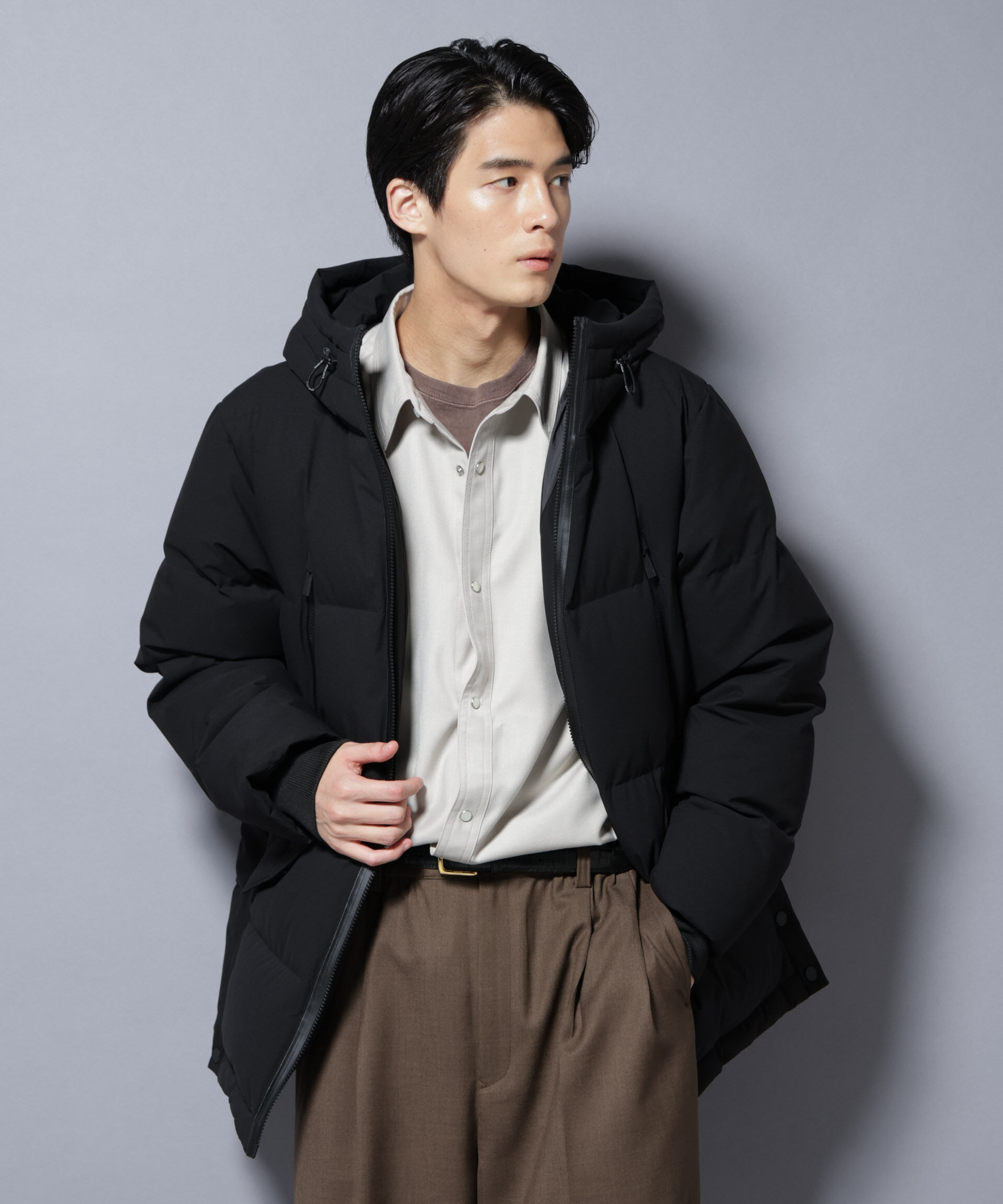 nano･universe「「西川ダウン(R)」SOLOTEXダウン」|ダウン|