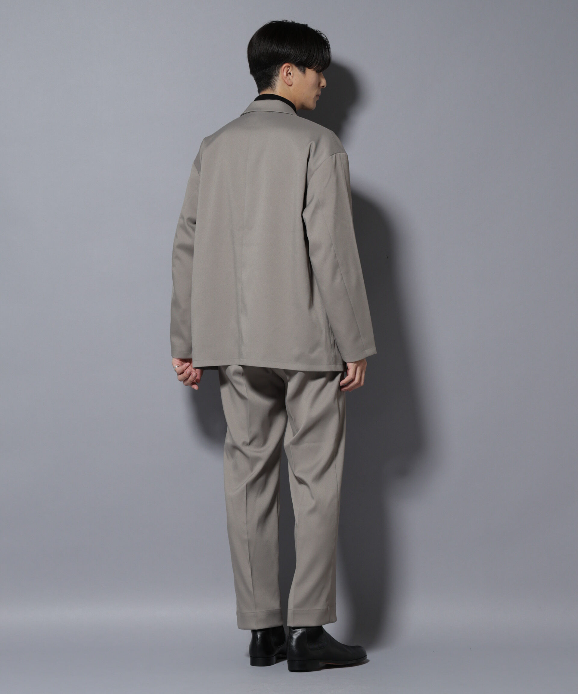 nano･universe「リラックスストレートスラックス（セットアップ可）」|チノ|