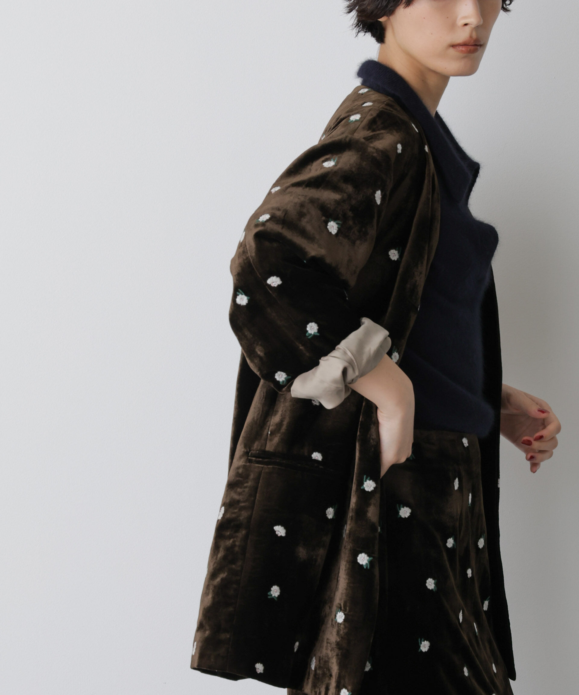  「「STEVELOUR」ベロアブルームジャケット(セットアップ可)」|その他|