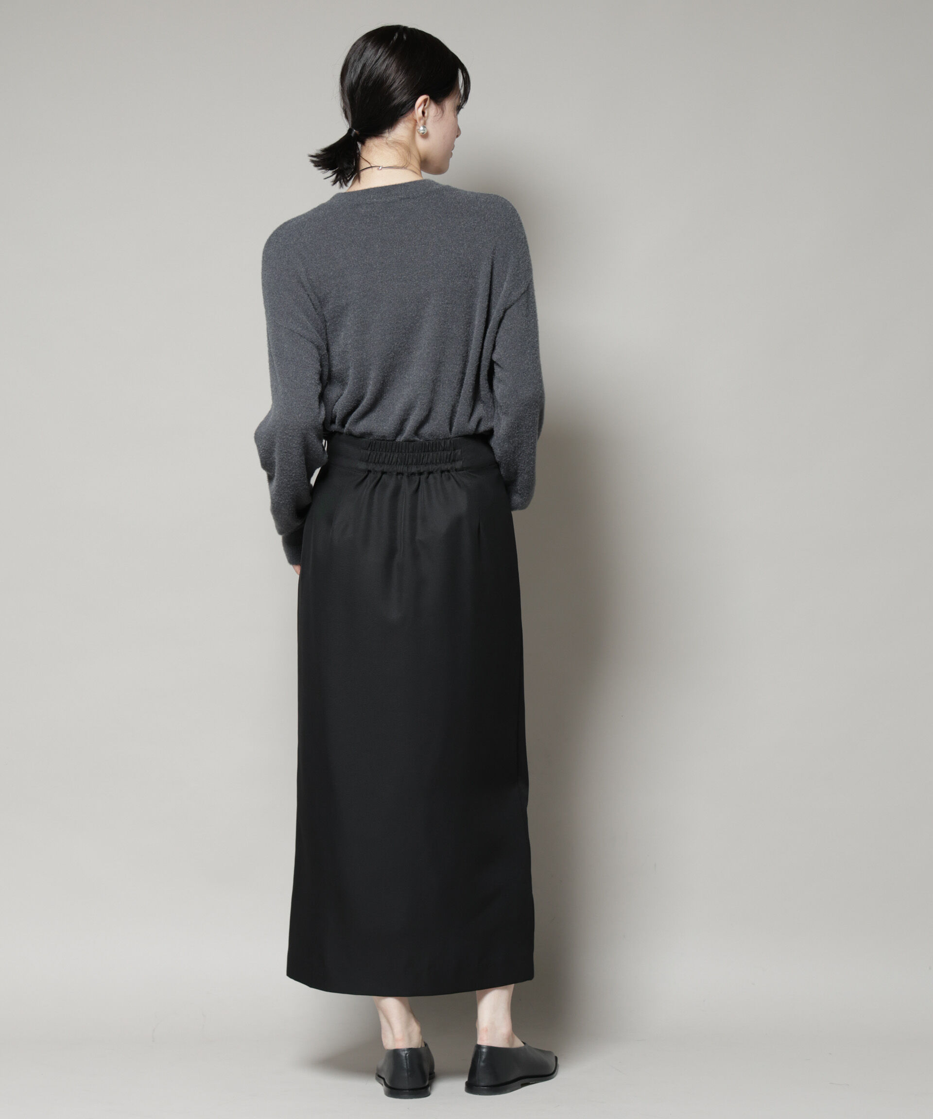 nano･universe「ミニラメシャギーニットプルオーバー」|ニット・セーター|