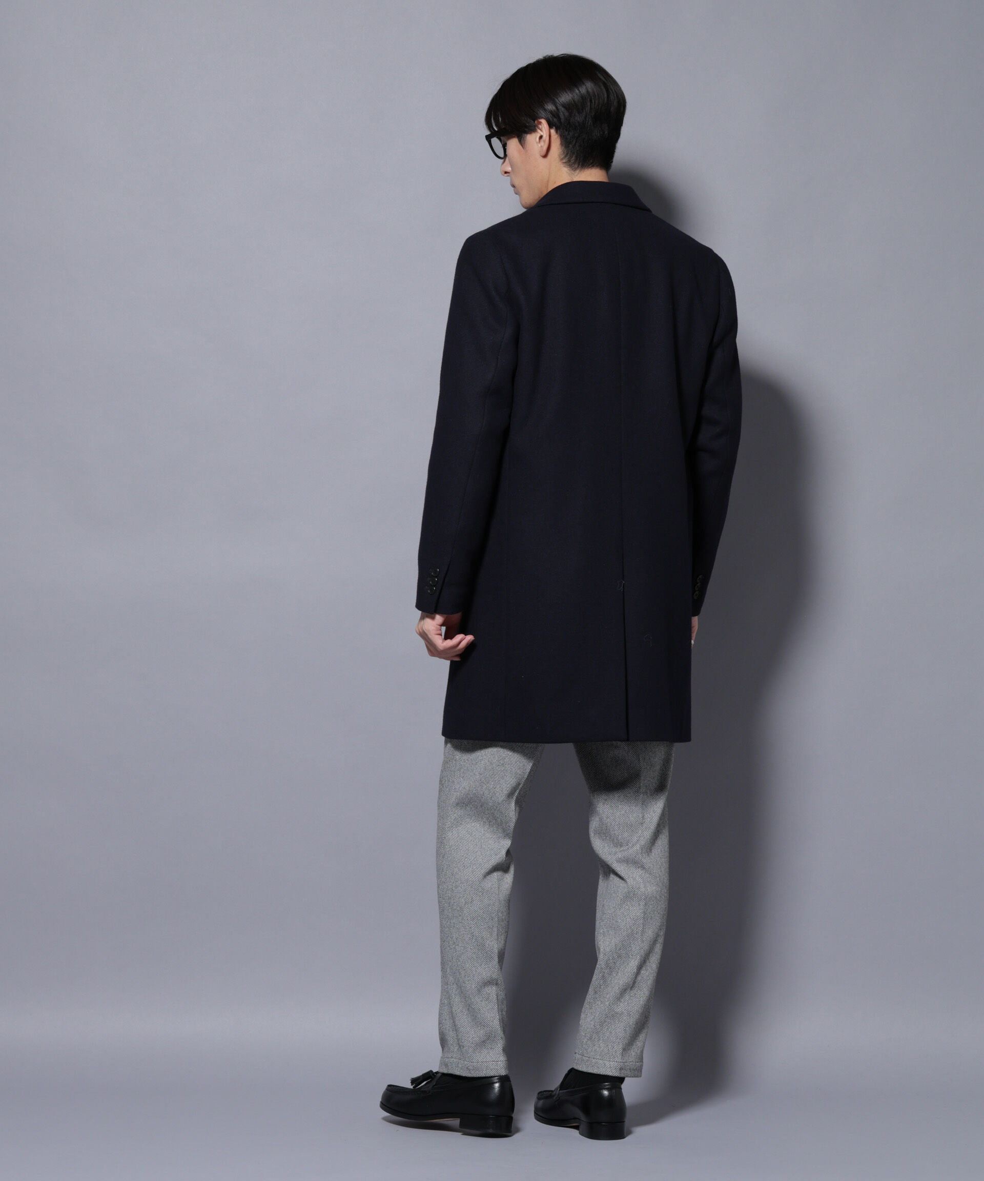 nano･universe「ウール/Nメルトンチェスターコート」|その他|
