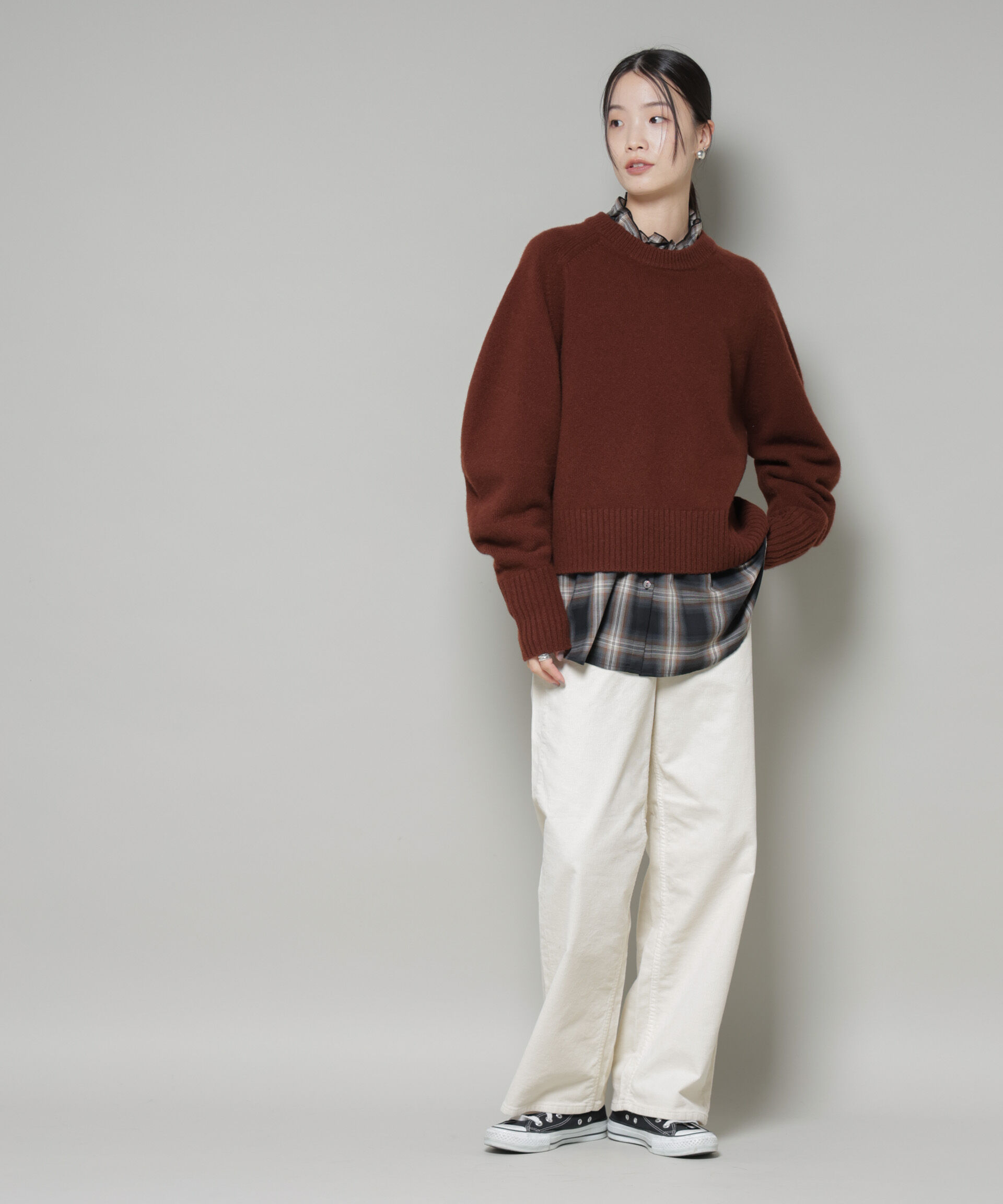 nano･universe「Healthy DENIM/Pink Pepper Corduroy」|チノ|