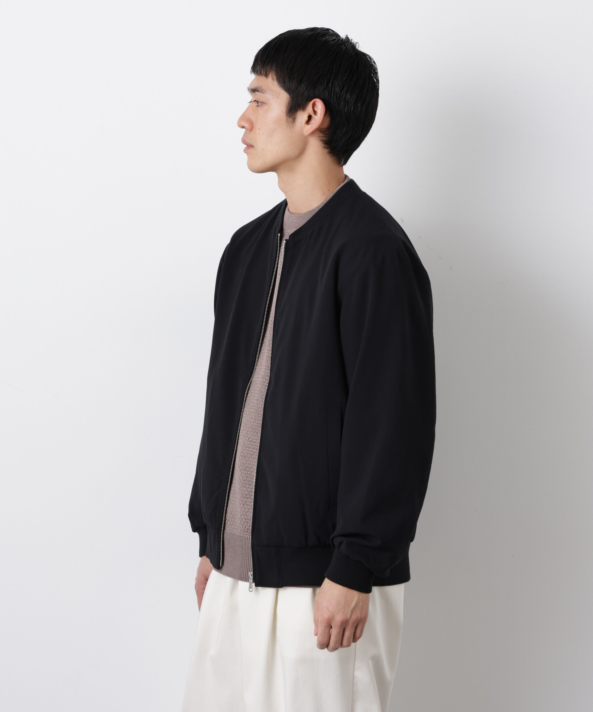 nano･universe「TRインタックMA-1」|ブルゾン・スタジャン|