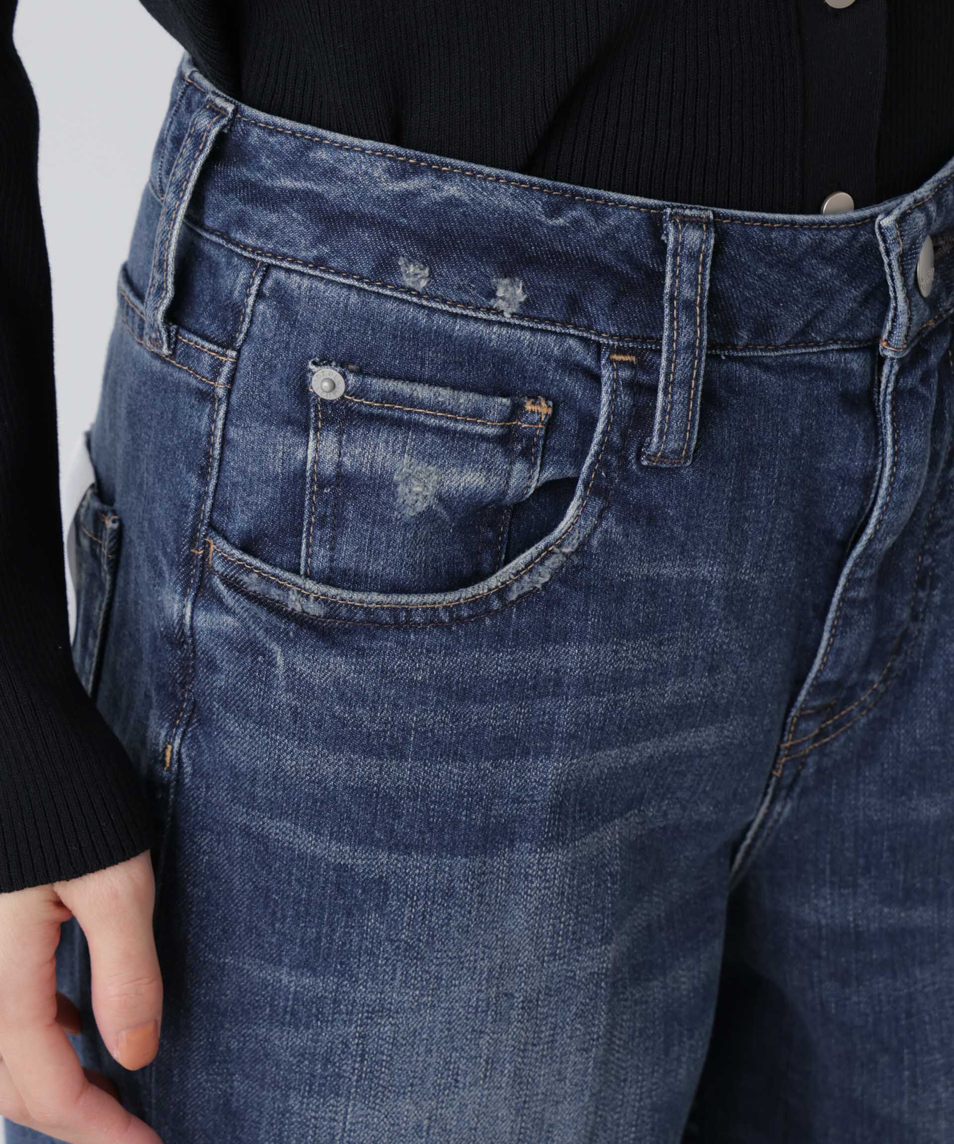 nano･universe「Healthy DENIM/Key Lime」|チノ|