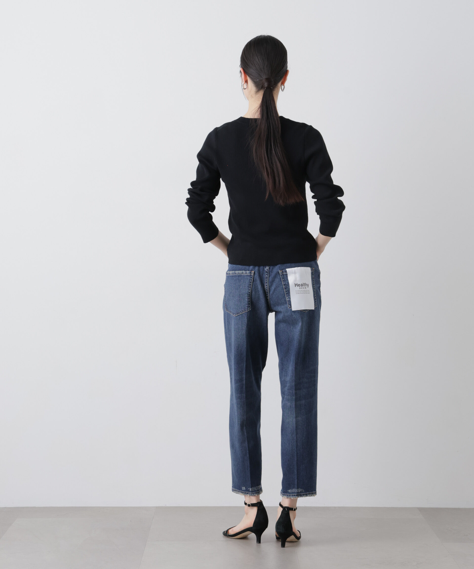 nano･universe「Healthy DENIM/Key Lime」|チノ|