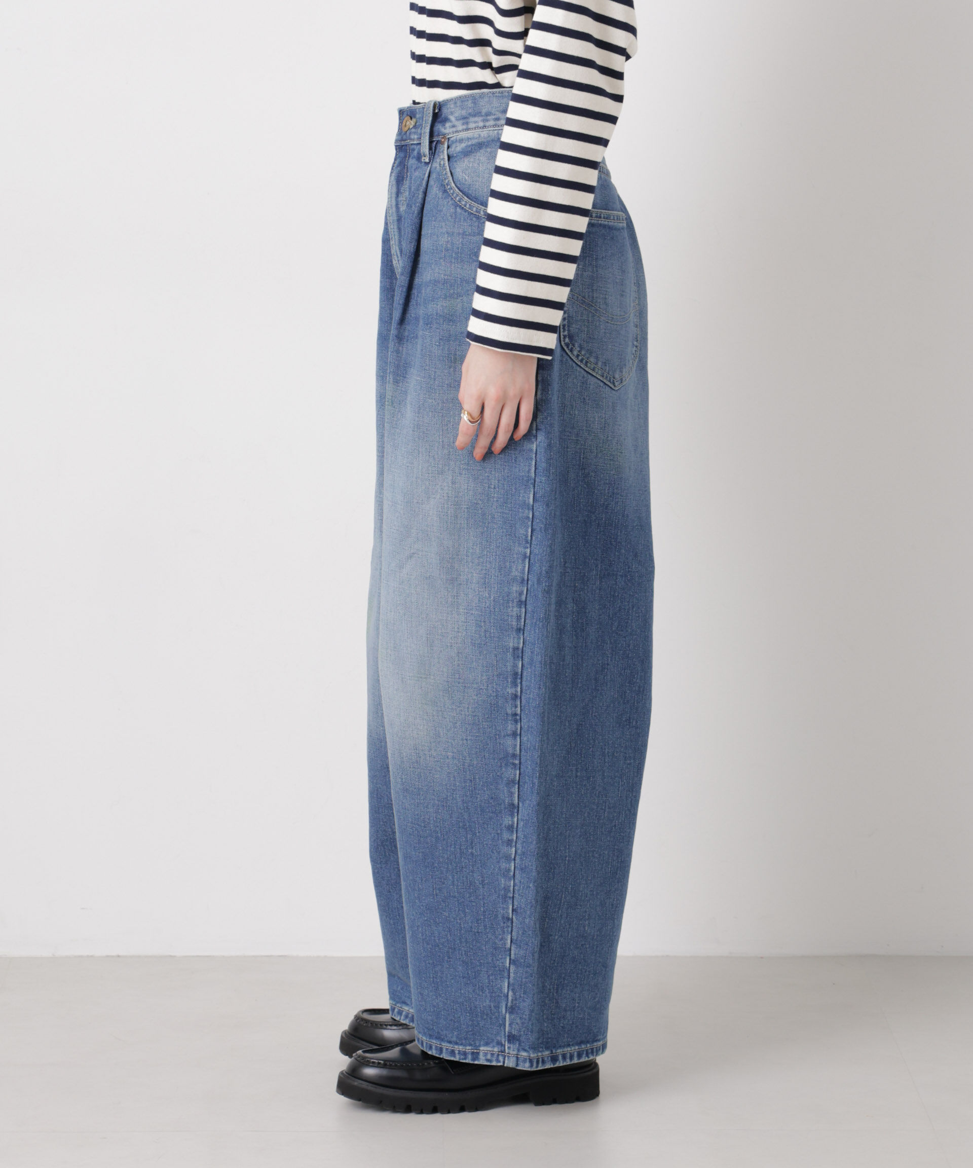 nano･universe「Lee/TUCK RIDERS PANTS」|チノ|