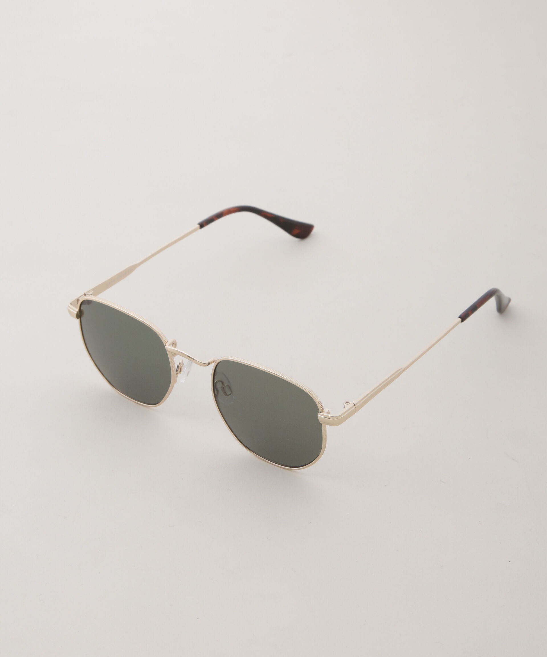 nano･universe「アイウェア/ヘキサゴン型 メタルフレーム」|メガネ|