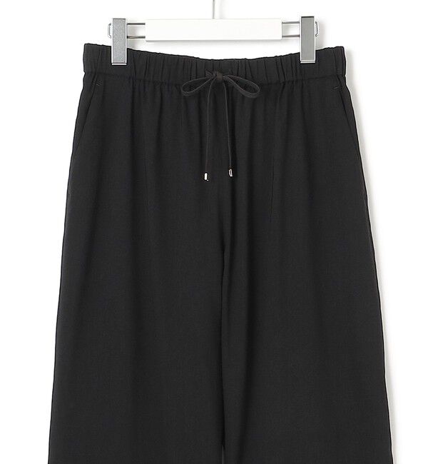 23区「【洗える】リネンレーヨンストレッチ ドロスト ワイド パンツ」|その他|
