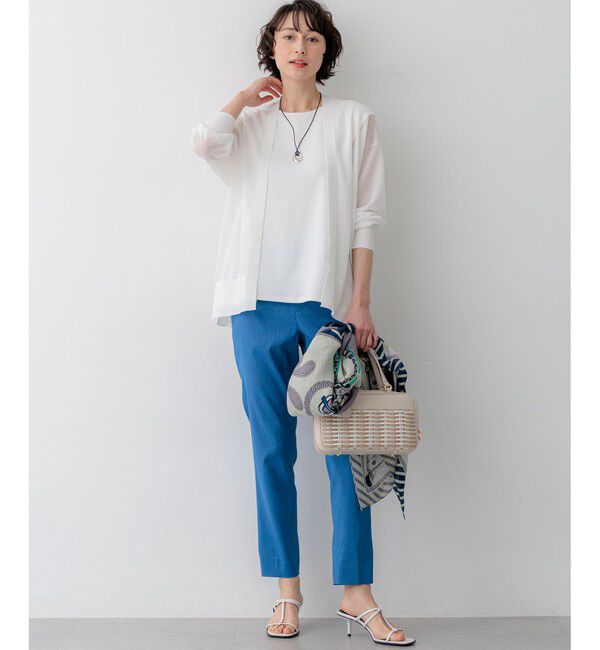 23区「ジョーゼットフレンチスリーブ カットソー」|Tシャツ・カットソー|