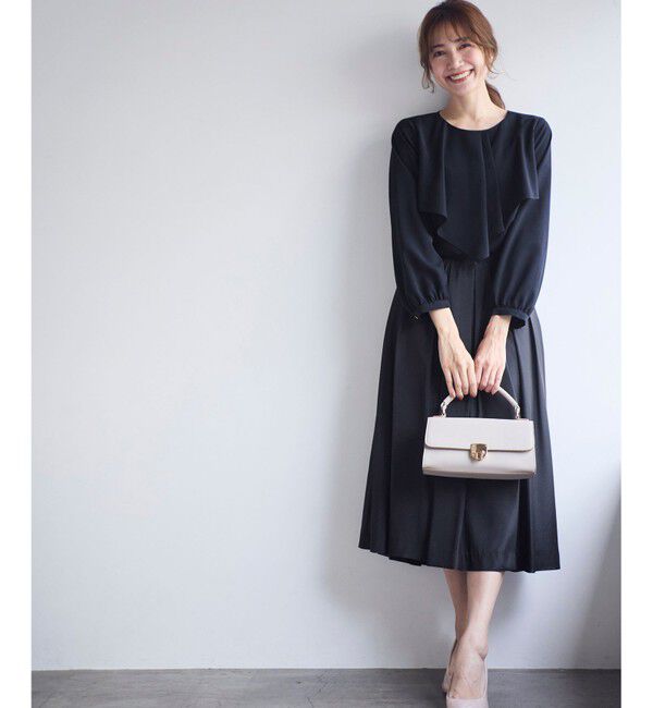 any SiS「【洗える】ケープフリル ブラウス」|シャツ・ブラウス|