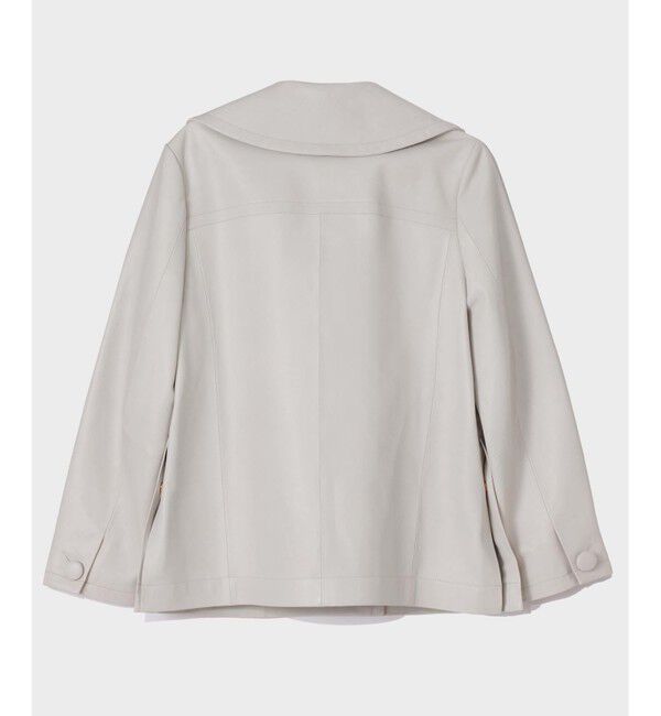 Grace Class「ラムレザーＰコート」|ピーコート|