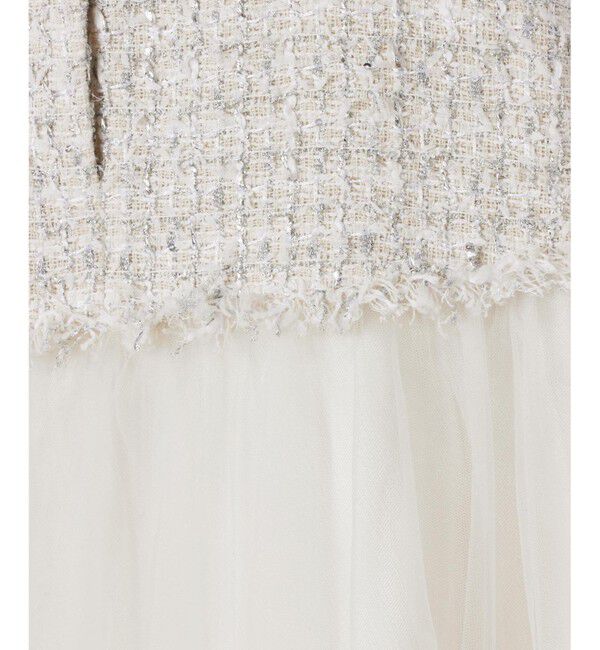  「ツイードコンビチュールスカート」|スカート|