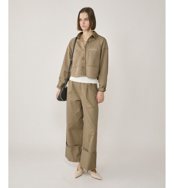  「ラグランショートシャツジャケット」|デニムジャケット|