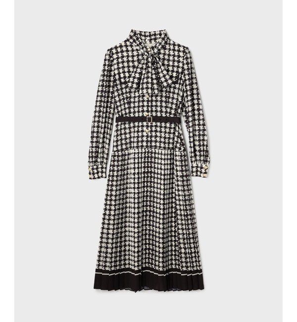 Diagram「バイカラーチェックプリントワンピース」|ワンピース|