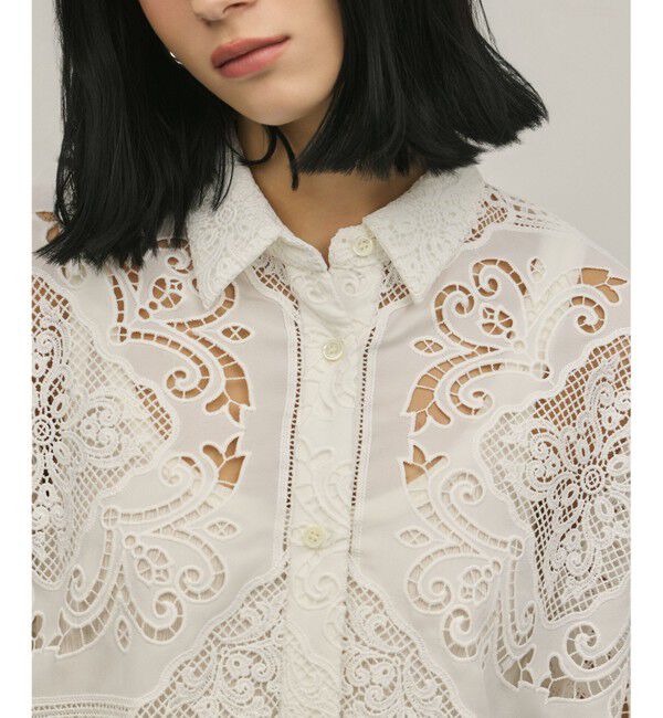 Diagram「パネル刺繍シャツ」|シャツ・ブラウス|