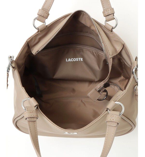 LACOSTE「デイ イン L トップハンドルバッグ」|ハンドバッグ|