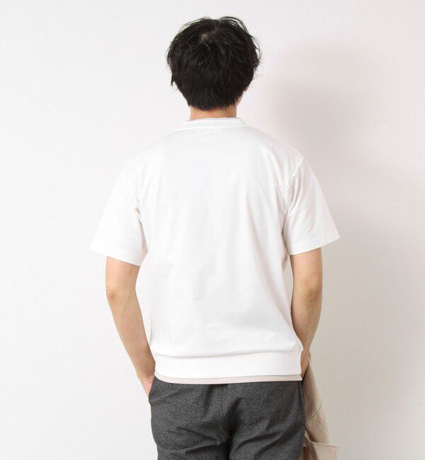NOLLEY'S goodman「《接触冷感》スーピマコットン ダブルカラーTee 25SS」|Tシャツ・カットソー|