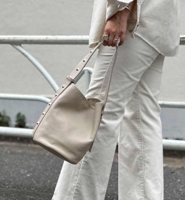NOLLEY'S「【MARCO MASI/ マルコマージ】 スタッズワンハンドルバッグ」|ショルダー・メッセンジャー|
