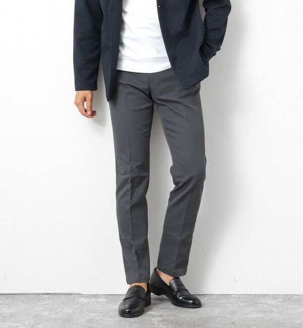 NOLLEY'S goodman「《ビジカジ対応》吸水速乾 ツイルストレッチスリムフィット 25AW」|チノ|