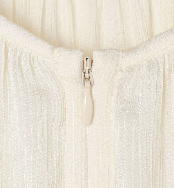 NOLLEY'S「楊柳サテン2WAYギャザーブラウス」|シャツ・ブラウス|