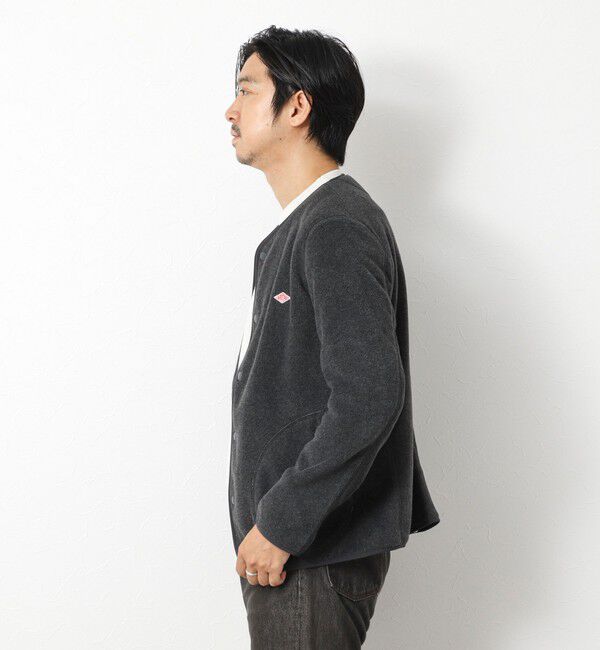 NOLLEY'S goodman「【DANTON/ダントン】JD-8939 FLEECE COLLARLESS JACKET 25AW」|ブルゾン・スタジャン|