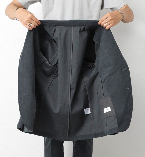 NOLLEY'S goodman「《ビジカジ/セットアップ対応》トリコットコーデュロイ ストレッチ イージーJK 25AW」|テーラードジャケット|