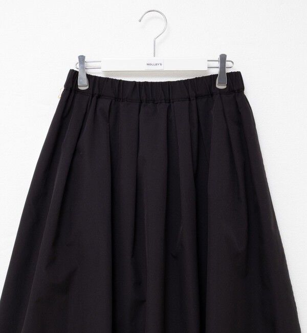 NOLLEY'S「ウォッシャブルチュール刺繍リバーシブルギャザースカート」|フレア|