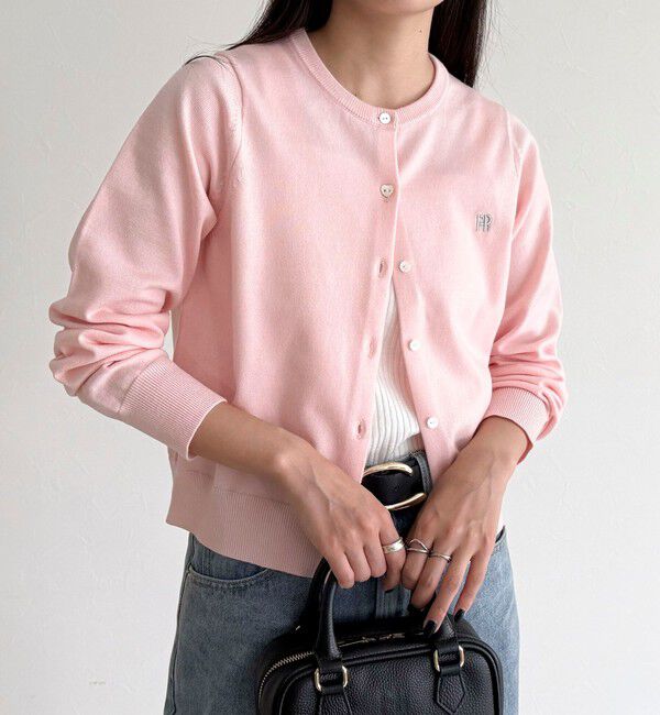 fredy emue「FR刺繍ベーシックカーディガン」|カーディガン|