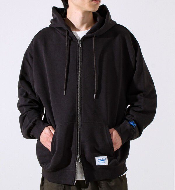 GLOSTER「【JACKPURCELL/ジャックパーセル】コーマ裏毛 フルジップパーカー」|パーカー|