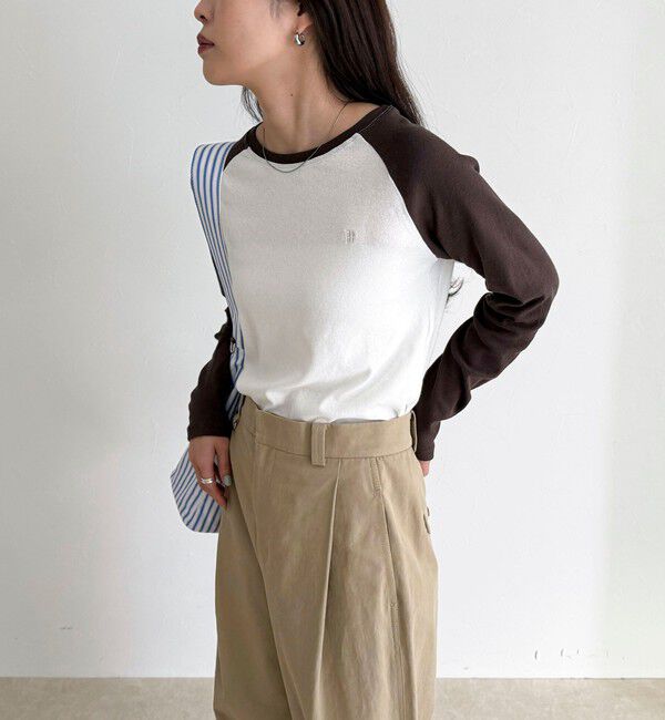 fredy emue「シアーラグランロンＴシャツ」|Tシャツ・カットソー|