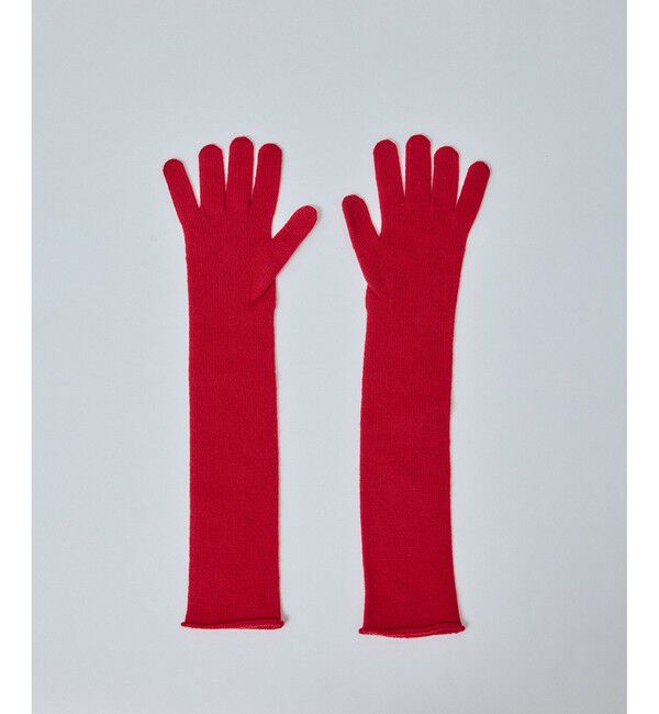 SALON adam et rope'「【William Brunton】2ply ロンググローブ カールトップ」|手袋|