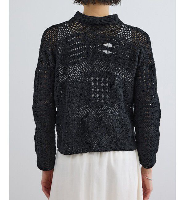 SALON adam et rope'「【WEB限定】ハンドクロシェカーディガン」|カーディガン|