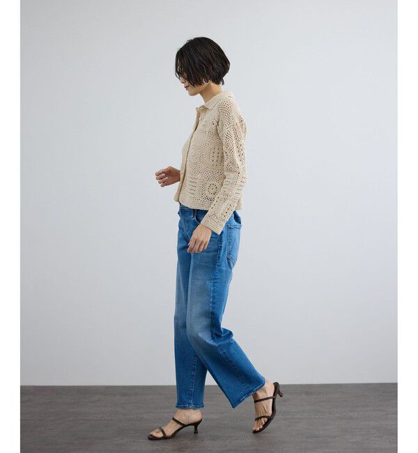 SALON adam et rope'「【WEB限定】ハンドクロシェカーディガン」|カーディガン|