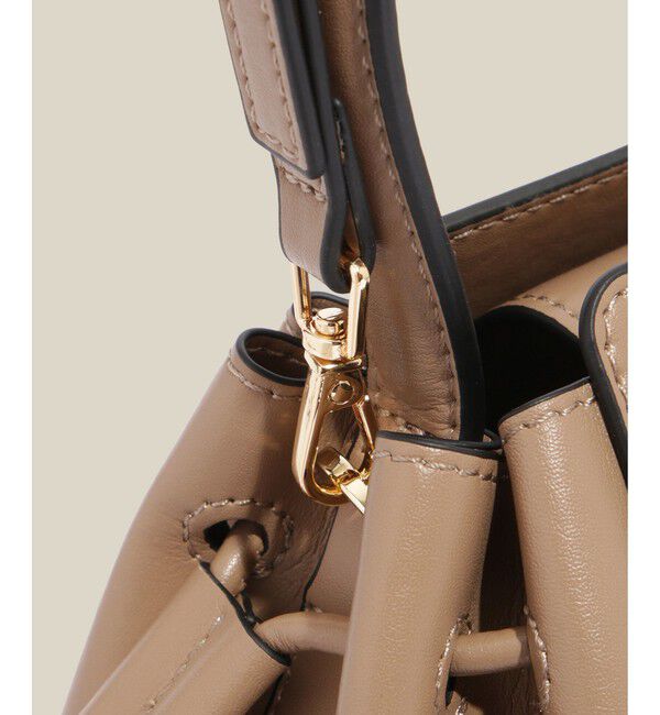 ROPE「【WEB限定】RPロゴ スプリットレザードロストミドルバッグ」|ハンドバッグ|