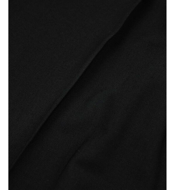 ROPE「【洗える】ウール混ツイル ベルト付きツータックワイドパンツ/セットアップ対応【WEB・一部店舗限定】」|チノ|