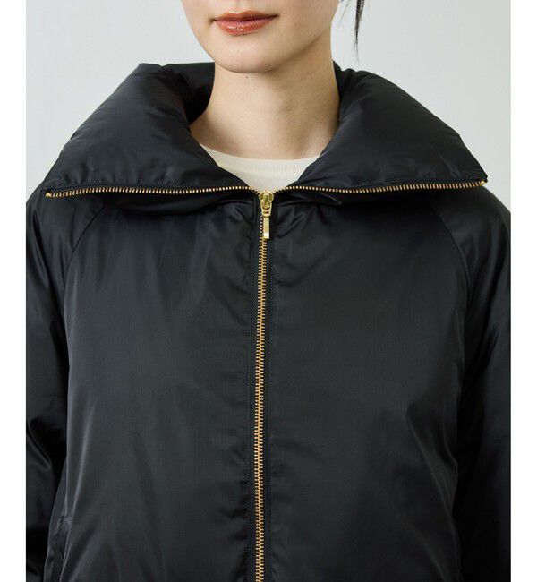 ROPE「ハイネックジップショート丈ダウンコート/イージーケア」|ダウン|