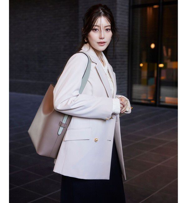 VIS「【新色追加】【A4収納】リバーシブルハンドルワンショルダーバッグ」|トートバッグ|