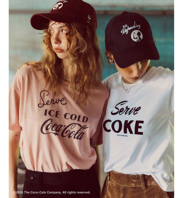 VIS「【Coca-Cola】VIS別注フォト＆ロゴプリントアソートTシャツ」|Tシャツ・カットソー|