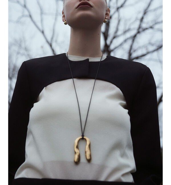 ADAM ET ROPE'「【新色追加】ジャケットボレロ」|ノーカラージャケット|