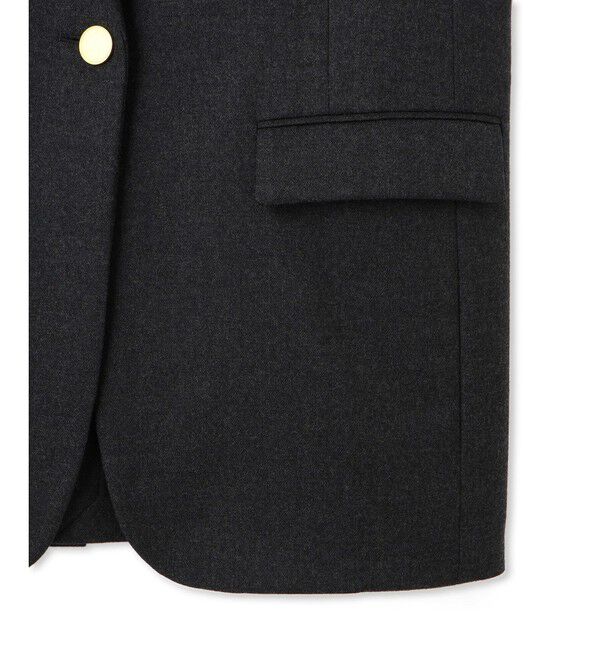 ADAM ET ROPE'「シングルブレストスリットジャケット」|テーラードジャケット|