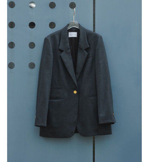 ADAM ET ROPE'「シングルブレストスリットジャケット」|テーラードジャケット|