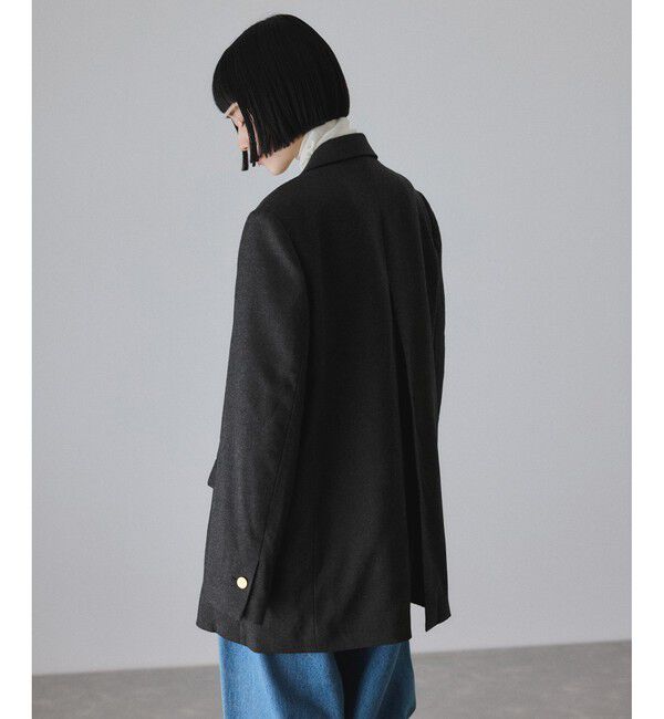 ADAM ET ROPE'「シングルブレストスリットジャケット」|テーラードジャケット|